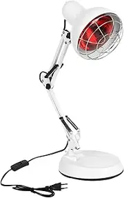 MENAYODA Infrared Lamp 150 W Red Light Lamp Heat Lamp Infrared Lamp for Treatment of Colds and Muscle Relaxation Heating Lamp