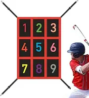 Wall Ball Strike Target,Practice Throwing and Hitting with Accuracy | Baseball Net, Practice Throwing Hitting Accuracy for Women Men Home