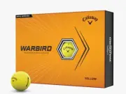 Callaway Warbird Golf Balls 1 Dozen Yellow! (2023 Version, Yellow)