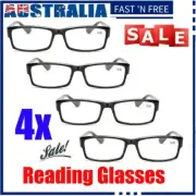 Frame MagnifyiUL MeUL LadiUL NULd SULctacUL Reading GlasULs 4 Pairs Wayfarer UL