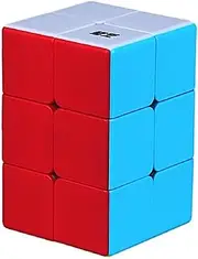 BestCube qiyi 2x2x3 Speed Cube, 223 Tower Shaped Magic Cube Twisty Puzzle (Stickerless)