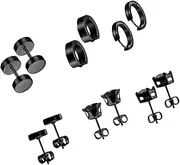 [WATIIFUFU] Stylish Zircon Eardrop 1 Pair Women's Stud Earrings Fashion Ear Rings for Occasion