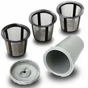 Reusable Keurig Coffee Brewer Replacement Filter Set w/ 3 Extra Filters