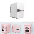 Portable Car Refrigerator Convenient 4L Mini Fridge Makeup Fridge Cooler Car