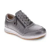 Revere Boston Zip Sneaker - Slate