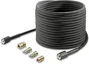 Kärcher Replacement/Extension Rubber Hose 50 Feet, Black, 1-(Pack)