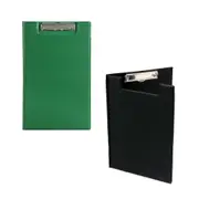 Marbig Plastic Clipfolder (Foolscap) - Green