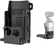 ZLYLVRC 2-Jaw Magnetic Mount Bracket Adapter Bezel Clip Base Compatible with DJI OSMO Pocket 3 | Secure Fixation | Cold Shoe & Lanyard Holes | Lightweight ABS