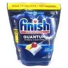 Finish Powerball Quantum Dishwashing Clean & Shine Lemon Sparkle 100 Tablets