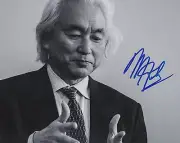 Michio Kaku Autograph 300 Populärwissenschaftler Physics Autograph