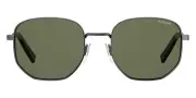 Polaroid 2081/S/X Sunglasses 0KJ1 Dark Ruthenium Square 51mm New 100% Authentic