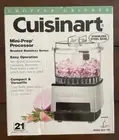 Cuisinart DLC-1 Mini-Prep Food Processor, 21oz Capacity, Stainless Steel Base