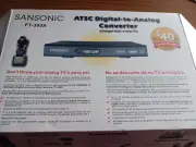 SANSONIC Model FT-300A Digital-to-Analog Converter Box w/Remote Manual