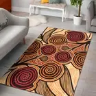 Tree InDoor Mat Livingroom Bedroom Outdoor Rug Aboriginal Carpet Area Mat Gift 5