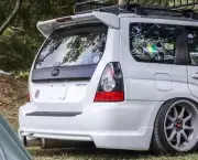 Subaru forester sti rear bar spats pods