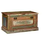 Wooden Shoe Bench Vintage Style Footwear Storage Cabinet Hall Entryway Furniture