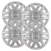 Set of (4) 16" Silver Hubcap Replacements for 2004-2010 Toyota Sienna