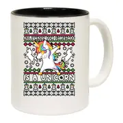 Xmas All I Want For Christmas Unicorn Dab Dabbing Mug Cup