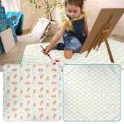 Baby Dining Chair Mat Anti Slip Splash High Chair Mat Reusable Waterproof xixVb