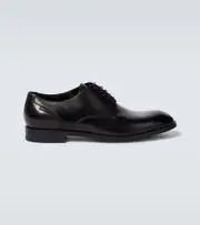 [Zegna] Zegna Siena Flex formal Derby shoes AU 5 black