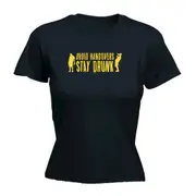 Alcohol Avoid Hangovers Stay Drunk - Funny Novelty Womens T-Shirt T Shirt Tshirt
