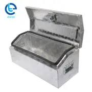 30"X13"X13" 5 Bar Tread Tool Box Aluminum For ATV Car Trailer Pickup Truck