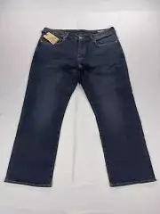 NWT Buffalo Men's 40x30 David Bitton Denim Jeans Driven Relaxed Straight Stretch