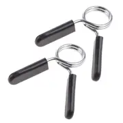 1 Pair 25mm Barbell Clamp Spring Collar Clips Dumbbell Lock Standard Lifting