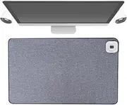 Warm Desk Pad - Temperature Adjustable Heating Laptop Pad | USB Warm Desk Pad Hand Warmer Smart Digital Display Extended Edition Gameplay Table Mat for Bedroom