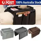 4 Pockets Sofa Chair Arm Rest Organiser Tray Armchair Caddy Storage Holder Tray
