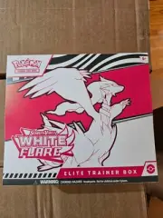 Pokemon TCG Scarlet & Violet 10.5 White Flair Elite Trainer Box.-SEALED!!