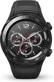 (W2 Bluetooth) - Huawei Watch 2 Bluetooth Sport Smartwatch for Android & IOS - Black