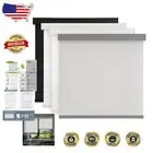Cordless Light Filtering Roller Shades - 99% Blackout with Free-Stop Feature