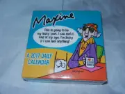 Maxine 2017 daily Calendar '17 day ISBN-13 9781624387982 desktop calender desk