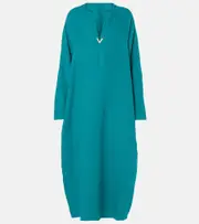 [Valentino] Valentino VGold Cady Couture kaftan AU 10 blue