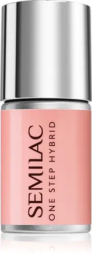Semilac One Step Hybrid 3in1 gel polish color S256 Pale Beige 5 ml