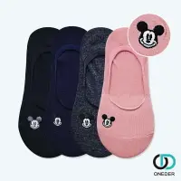 在飛比找樂天市場購物網優惠-【ONEDER旺達】 Disney 米奇刺繡一體成形襪 米奇