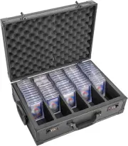 Graded Sports Card Storage Box - Dual Combination Locks, Fits PSA/GMA/BGS Graded