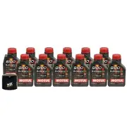 12L Motul 8100 X-CLEAN EFE 5W30 Wix Filter Motor Oil Change Kit API SN (for: Honda)