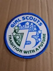 Girl Scouts Tradition With A Future 75 years Badge