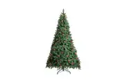 Mazam LED Christmas Tree 1.8M 6FT Green with Ornaments
