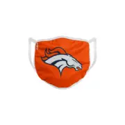 FOCO Household Multi-Purpose Denver Broncos Face Mask Multicolored 1 pc