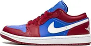 [Nike] Jordan Womens WMNS air Jordan 1 Low DC0774 604 Pomegranate/Medium Blue - Size 5W