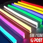 5M 10M LED Neon Flex Lights Waterproof 12V 2835 Light Strip Flexible Bar Sign