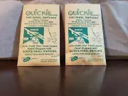 (2) Kadee #161~Quickie Control Panel Switches~Green~3 Pack
