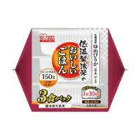 在飛比找家樂福線上購物網優惠-Iris Foods 北海道微波白飯 150g x 3【Mi