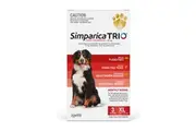 Simparica TRIO Chews For Extra Large Dogs 40.1-60kg 3 Pack