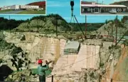 Photo Postcard of the Rock of Ages Granite Quarry in Barre, Vermont