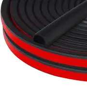 19.7 Inch D-Shape Rubber Weather Stripping Door Seal for Door Window Frame