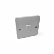 White Light Switch 10a 1 Gang 2 Way Switch Scolmore For Static Caravan Electric